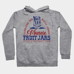 Muncie Fruit Jars Baseball Hoodie